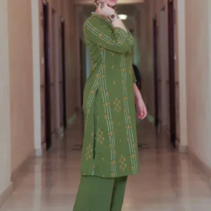 RK JAI Women Cotton Rayon Kurta Pant Set